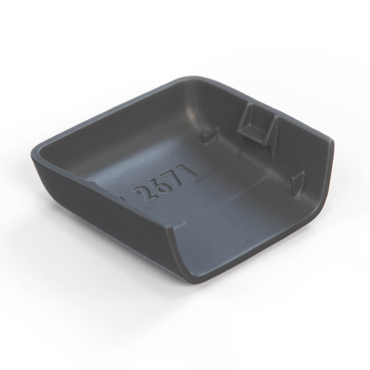 Toyota T20 Celica Coupe Rear View Mirror Interior Cover Grey (8783412030) — view 4