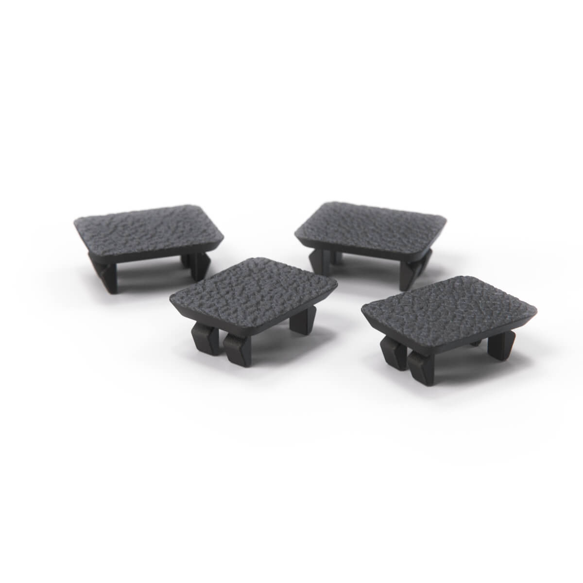 Toyota Corolla AE82 Door Card Trim Panel Retainer Clips Black — view 2