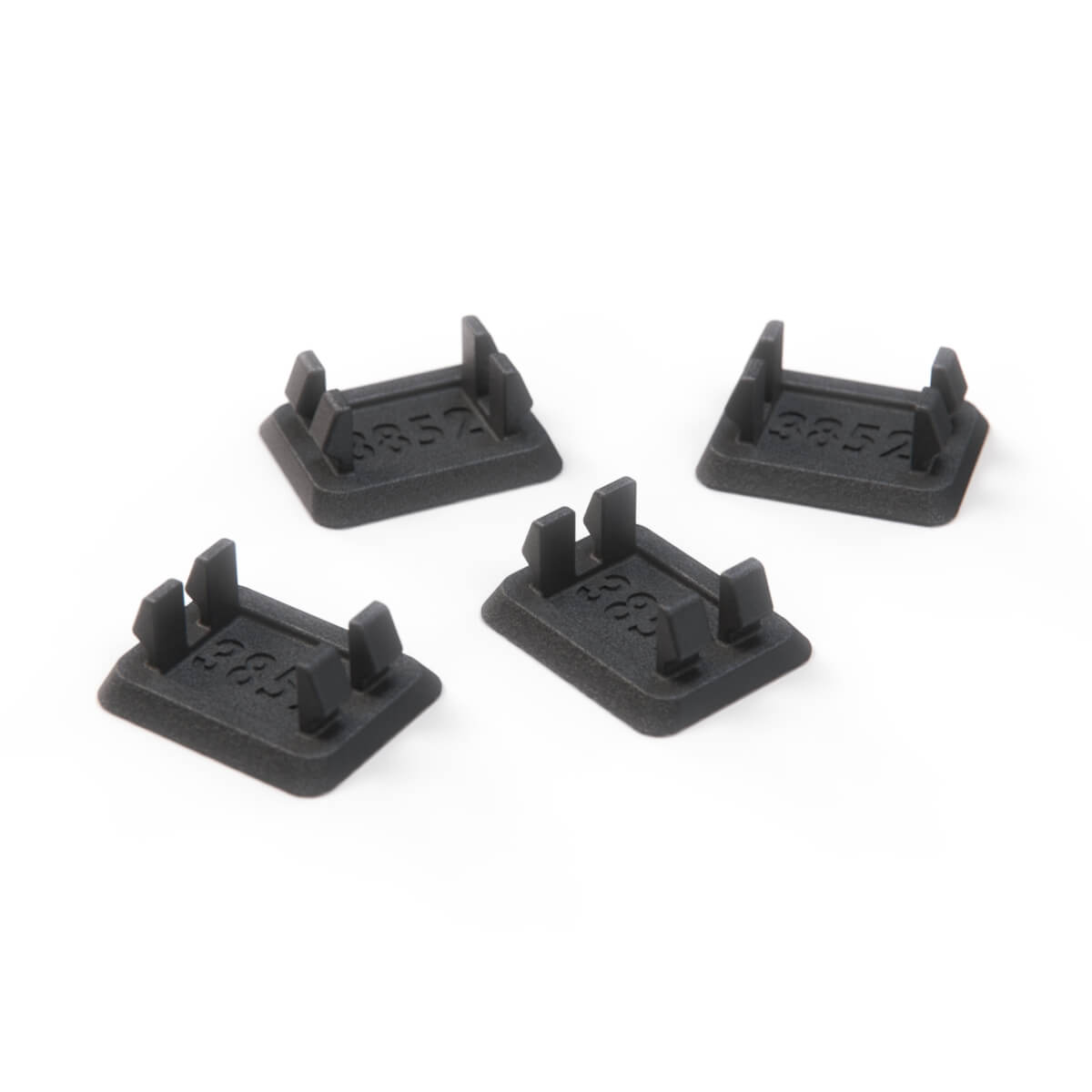 Toyota Corolla AE82 Door Card Trim Panel Retainer Clips Black — view 3