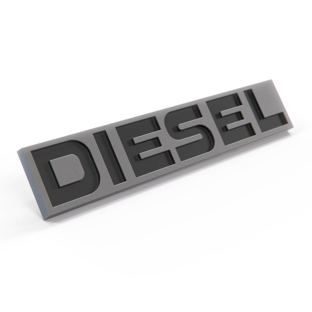 Toyota Land Cruiser 40 60 70 Series Front Grille Badge Diesel (7531590A02)