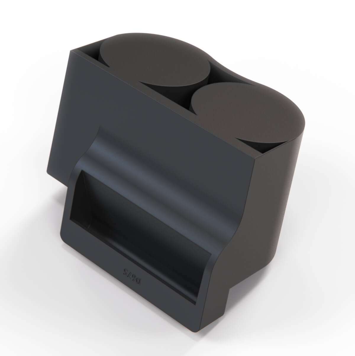 Toyota Land Cruiser 70 Series Ashtray Double Cup Holder Black — view 5