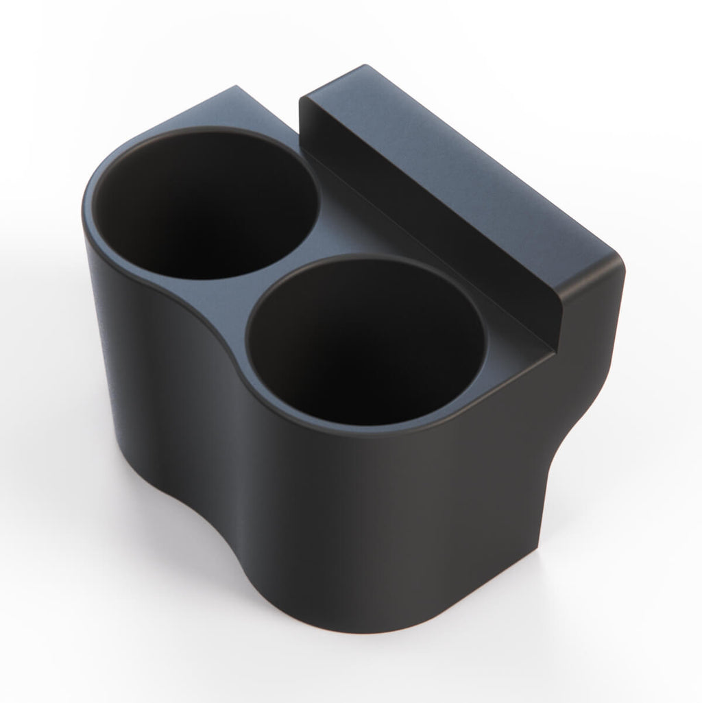 Toyota Land Cruiser 70 Series Ashtray Double Cup Holder Black — view 2