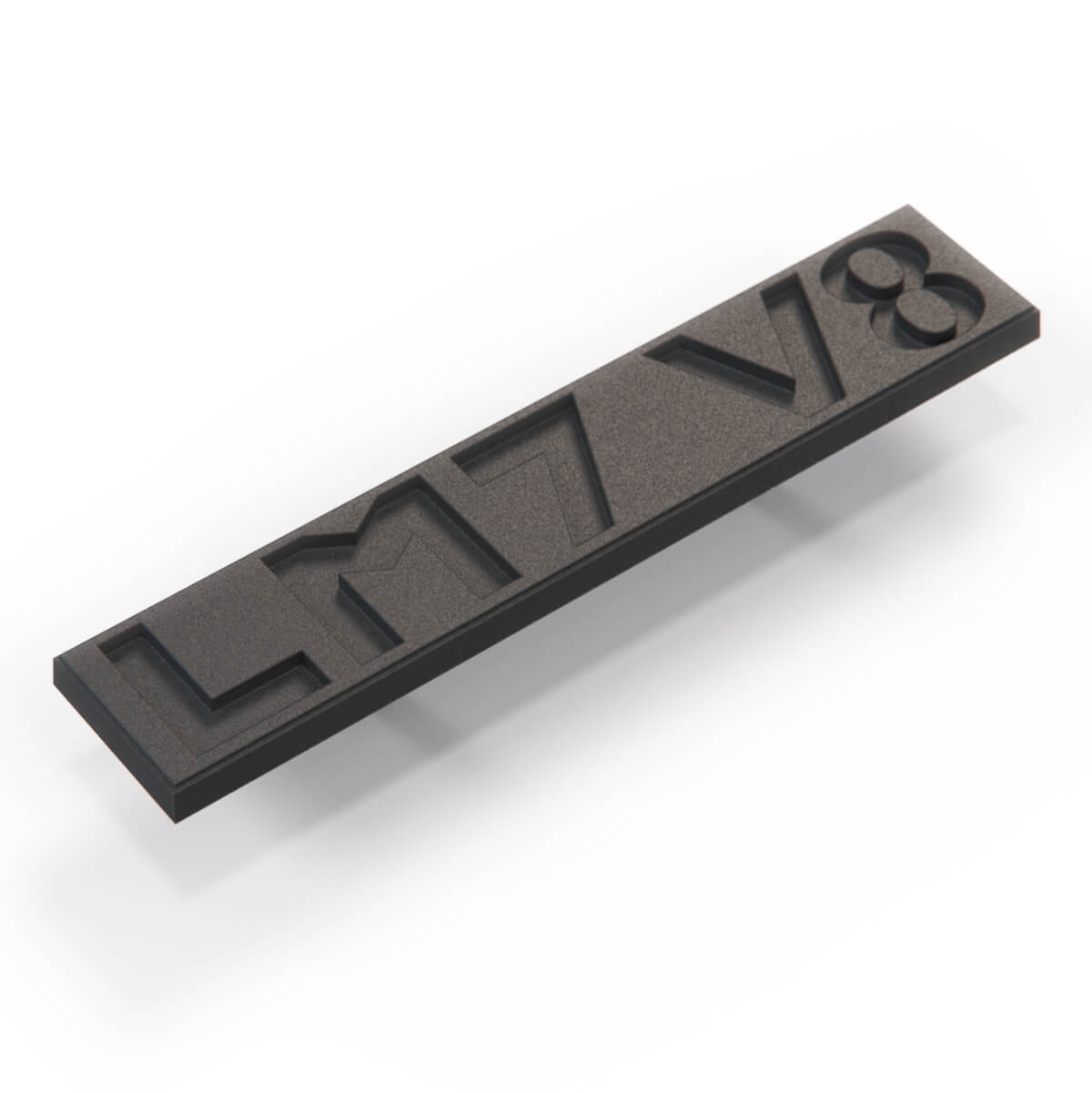Toyota Land Crusier 40 60 70 Series Front Grille Lm7 V8 Emblem Badge Black — view 2