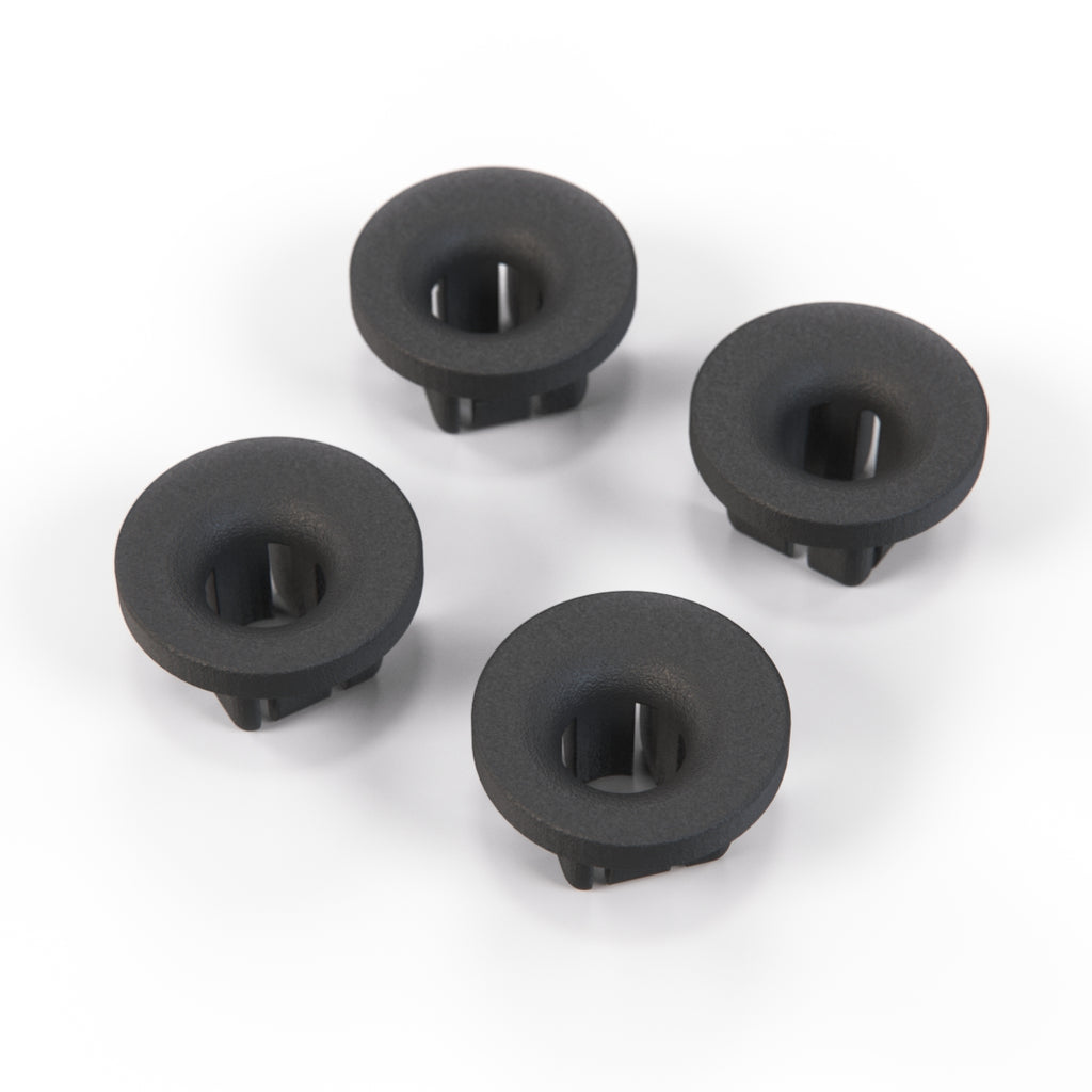 Toyota MR2 T-Bar Roof Guides Type B Set of 4 Black (63284-17030)