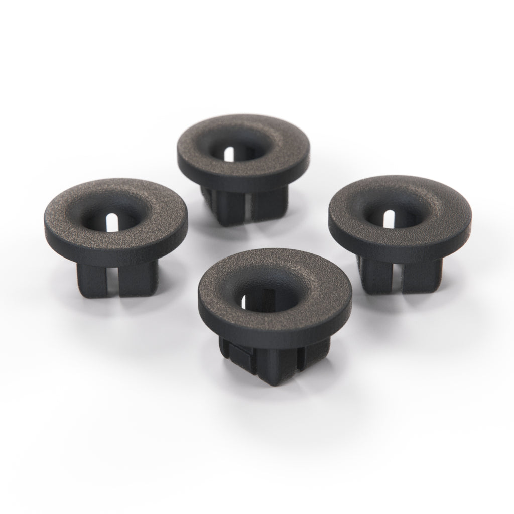 Toyota MR2 T-Bar Roof Guides Type B Set of 4 Black (63284-17030) — view 2