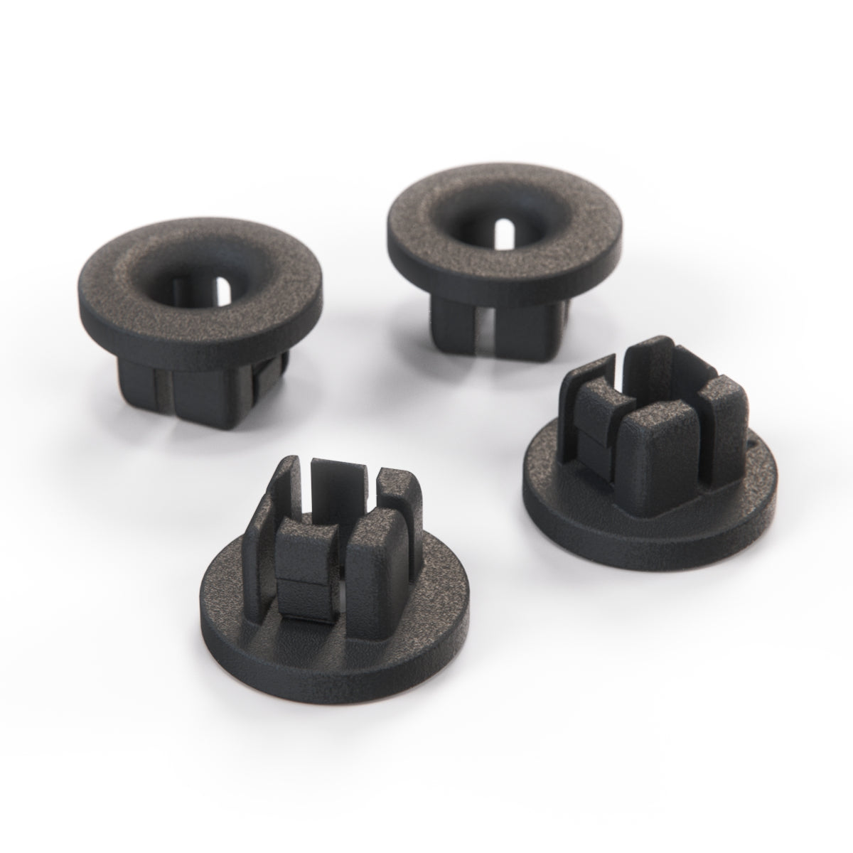 Toyota MR2 T-Bar Roof Guides Type B Set of 4 Black (63284-17030) — view 3