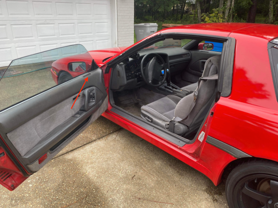 Toyota Supra MK3 Drivers Door Panel Defrost Vent All Colours — view 10