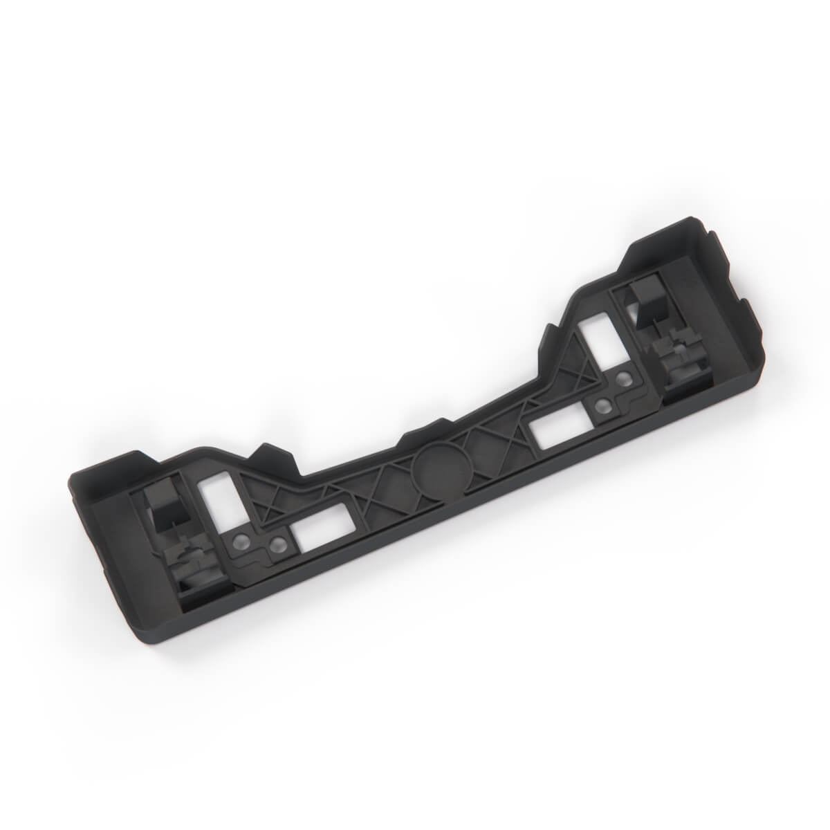 Toyota Venza Front Bumper License Plate Mount Bracket Black (5211448540) — view 3