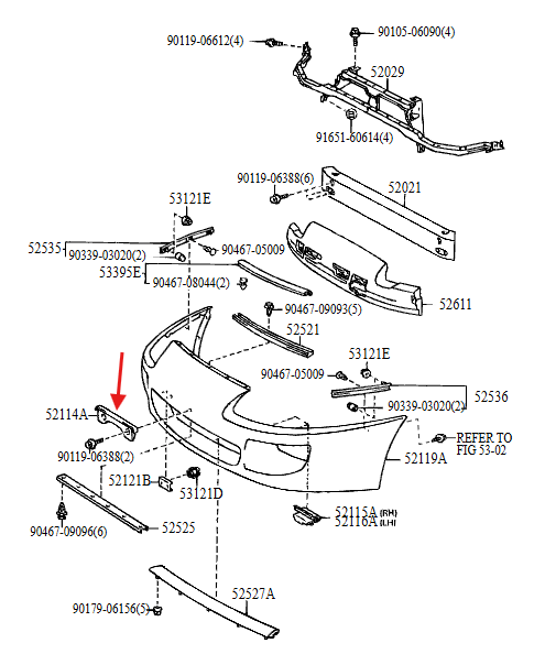 Toyota Venza Front Bumper License Plate Mount Bracket Black (5211448540) — view 5