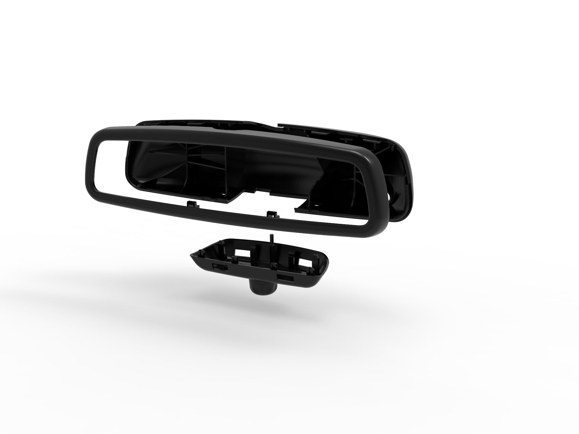 Mercedes-Benz R129 A124 Rear-view Mirror Cover – (Red and Green) Version E — view 8