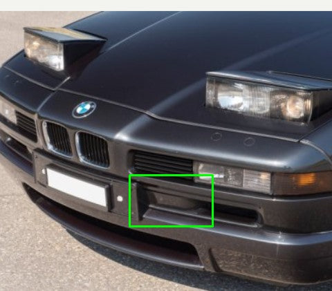 BMW E31 Front bumper cover wing left or right primed (8er CSI 51112253001, 51112253002) — view 5