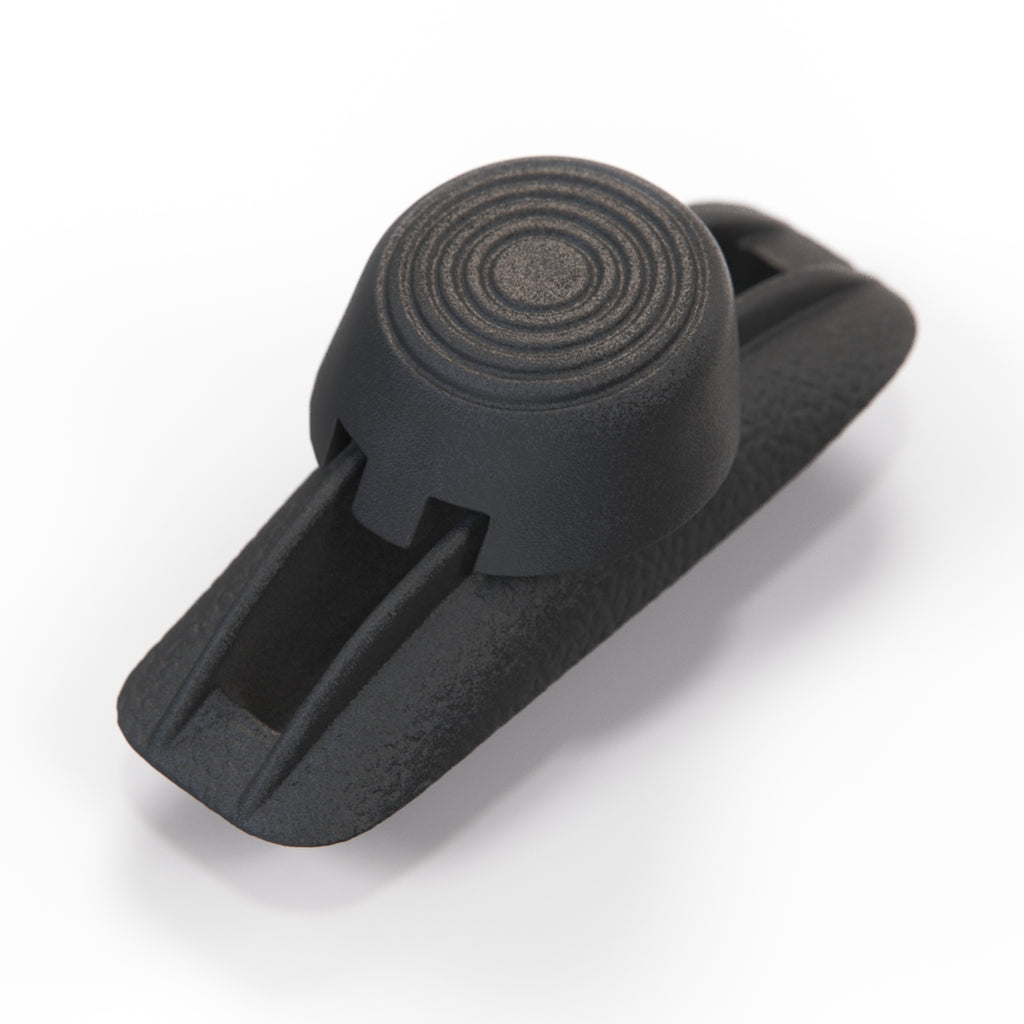 Volkswagen/Audi Seat Retain Frame and Knob Black (371881607 & 113881633B)
