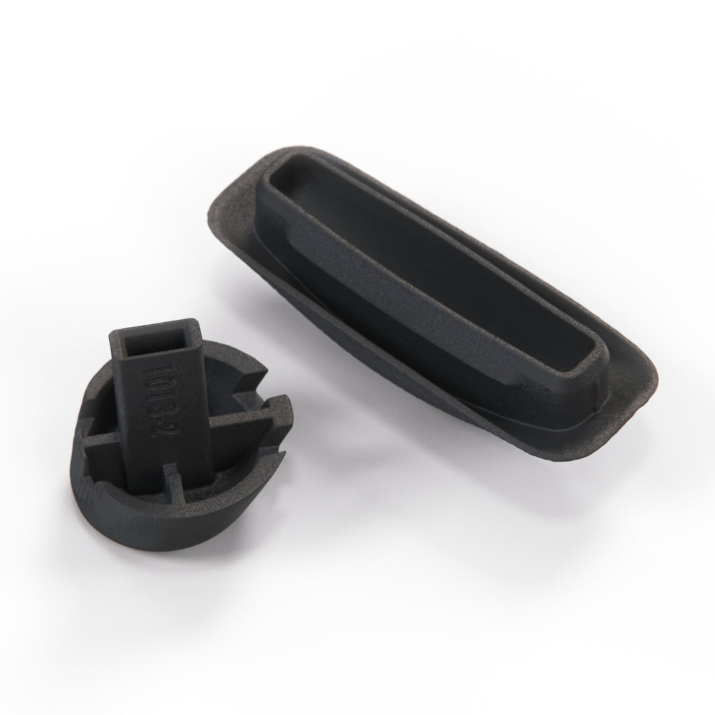 Volkswagen/Audi Seat Retain Frame and Knob Black (371881607 & 113881633B) — view 4