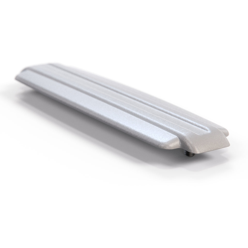 Volkswagen Beetle Oval Radio Dash Delete Block Off Cover Primed (111857233) — view 3