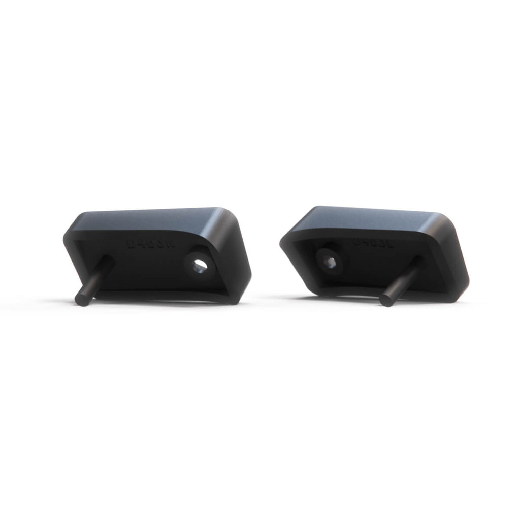 Volkswagen Caddy 14D MK1 Rear Light Reflector Frame Set Left and Right Black (147945105) — view 2