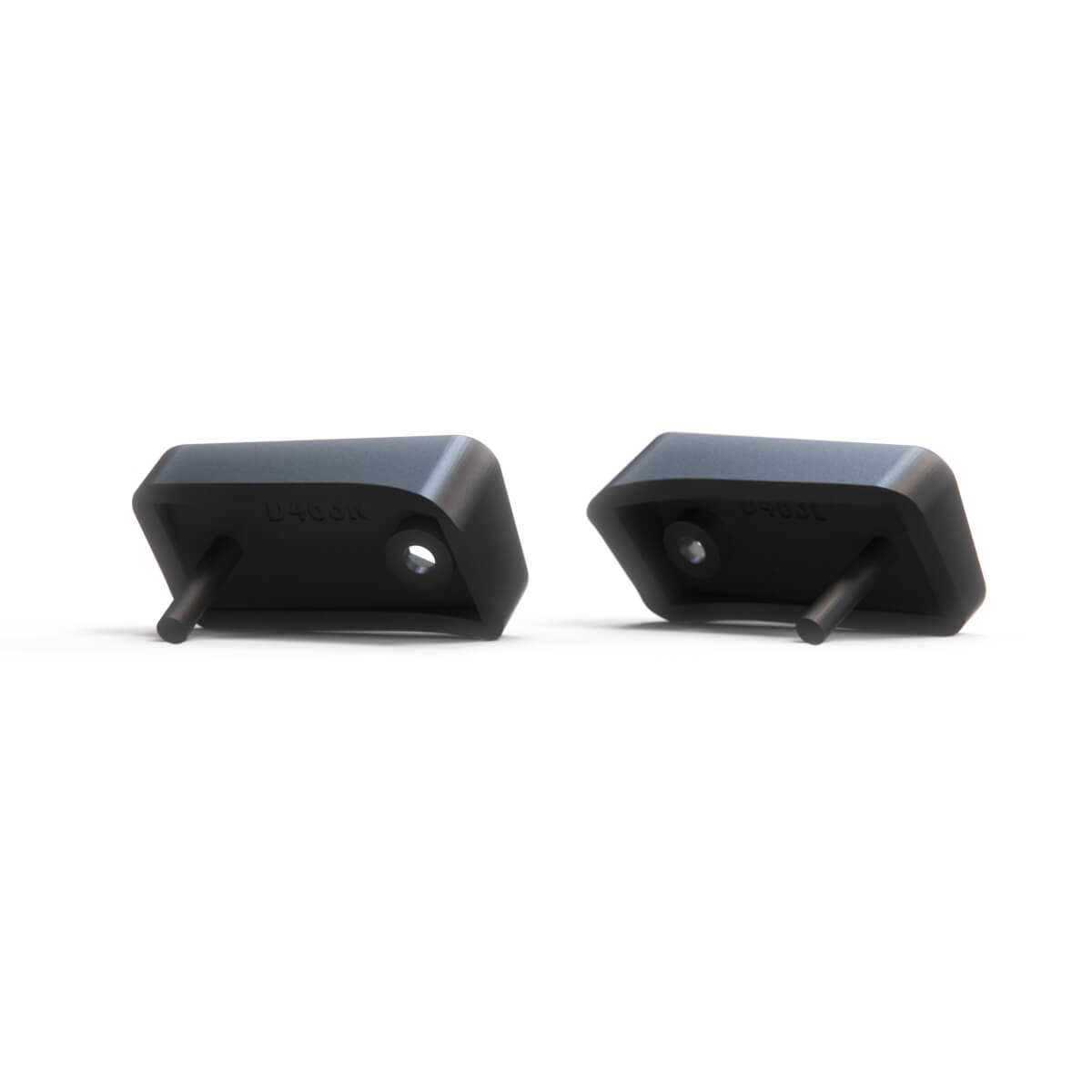 Volkswagen Caddy 14D MK1 Rear Light Reflector Frame Set Left and Right Black (147945105) — view 2
