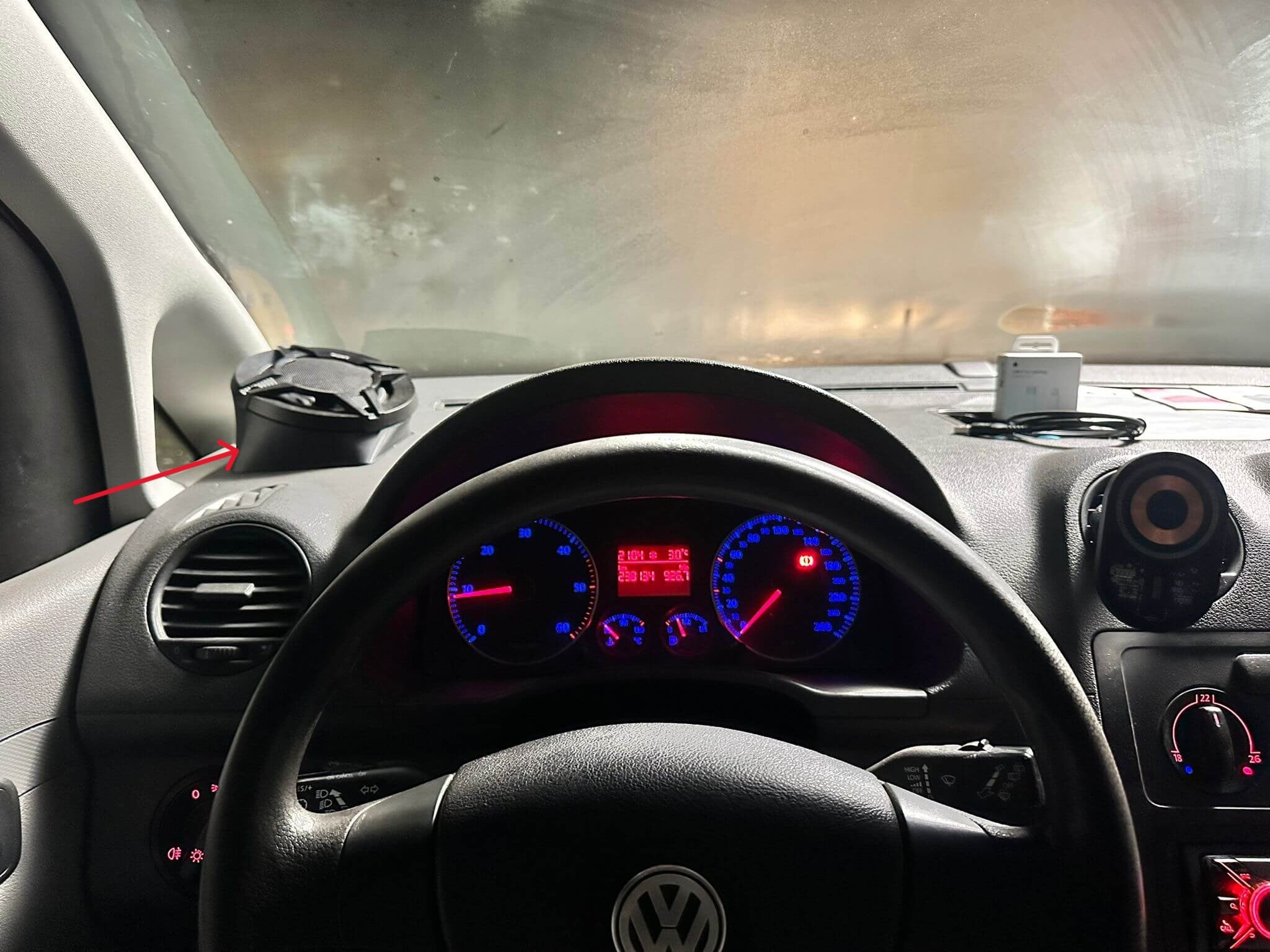 Volkswagen Caddy Iii Sony Speakers Sx-fb1030 Mount Bracket Black Left or Right — view 4