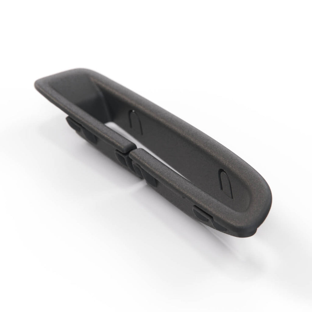 Volkswagen Cc Seat Belt Guide Trim Black Left or Right (3C8857849 / 3C8857850) — view 2