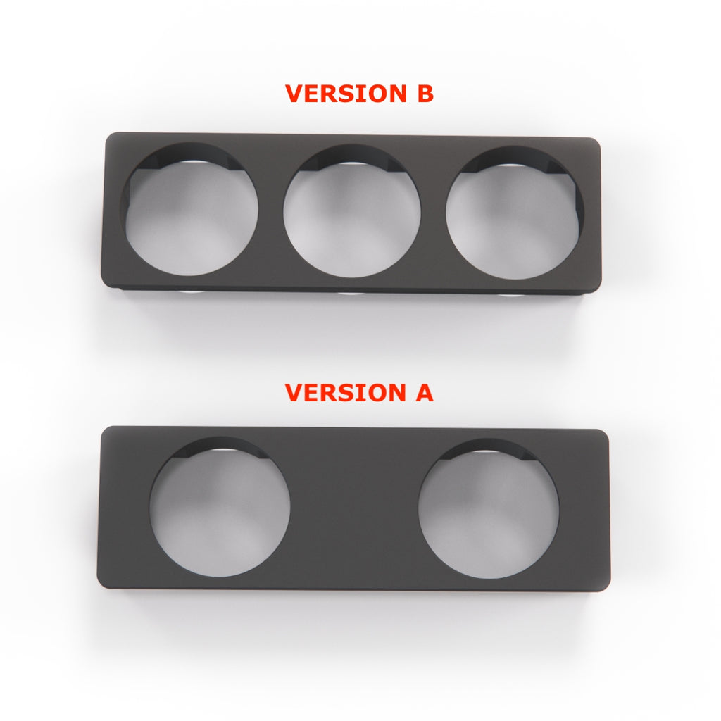 Volkswagen Corrado Double or Triple Gauge Holder 52mm Radio Slot Black