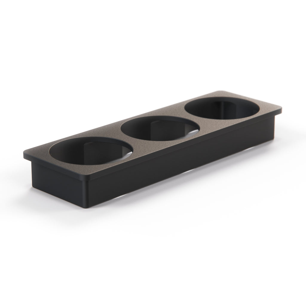 Volkswagen Corrado Double or Triple Gauge Holder 52mm Radio Slot Black — view 2
