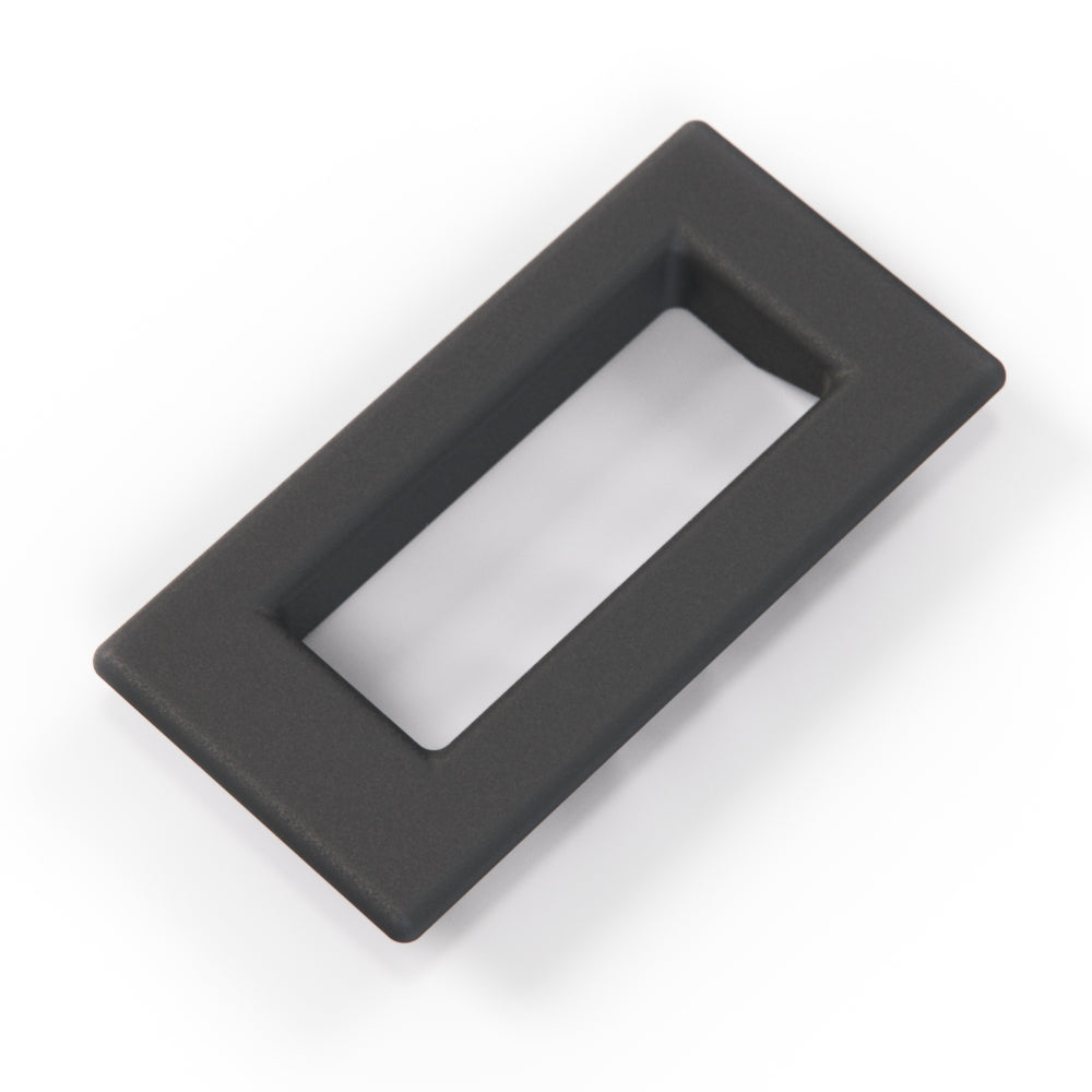 Volkswagen Corrado Trim Plate for Seat Belt Guide Black (535868523) — view 2
