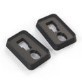 Volkswagen Door Handle Seal Gasket Set of 2 Black (191837209)