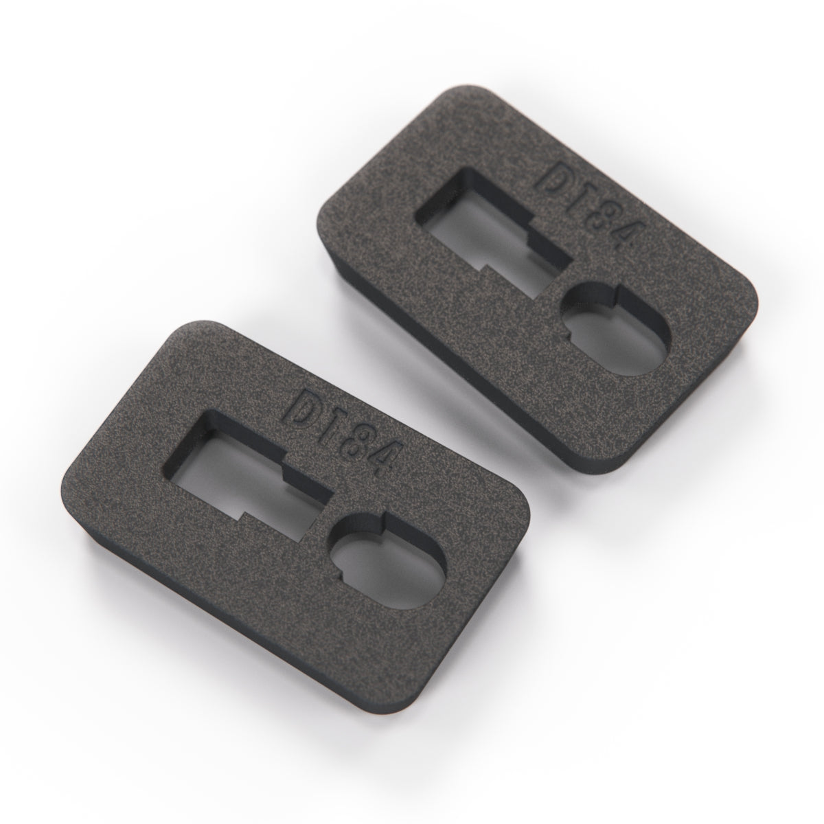 Volkswagen Door Handle Seal Gasket Set of 2 Black (191837209) — view 3