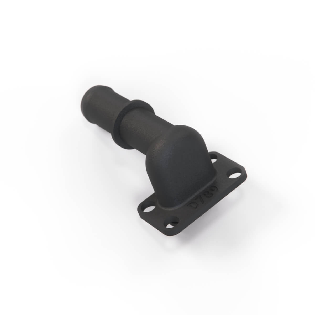 Volkswagen e-Golf OBC Onboard Charger Cooling Flange Coolant Pipe Adapter Black (3479003203M / 5QE915681B) — view 2