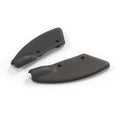 Volkswagen Golf Cabriolet MK1 Convertible Top Boot Fastener Cable Covers Set of 2 Black (155871413A & 155871414A)