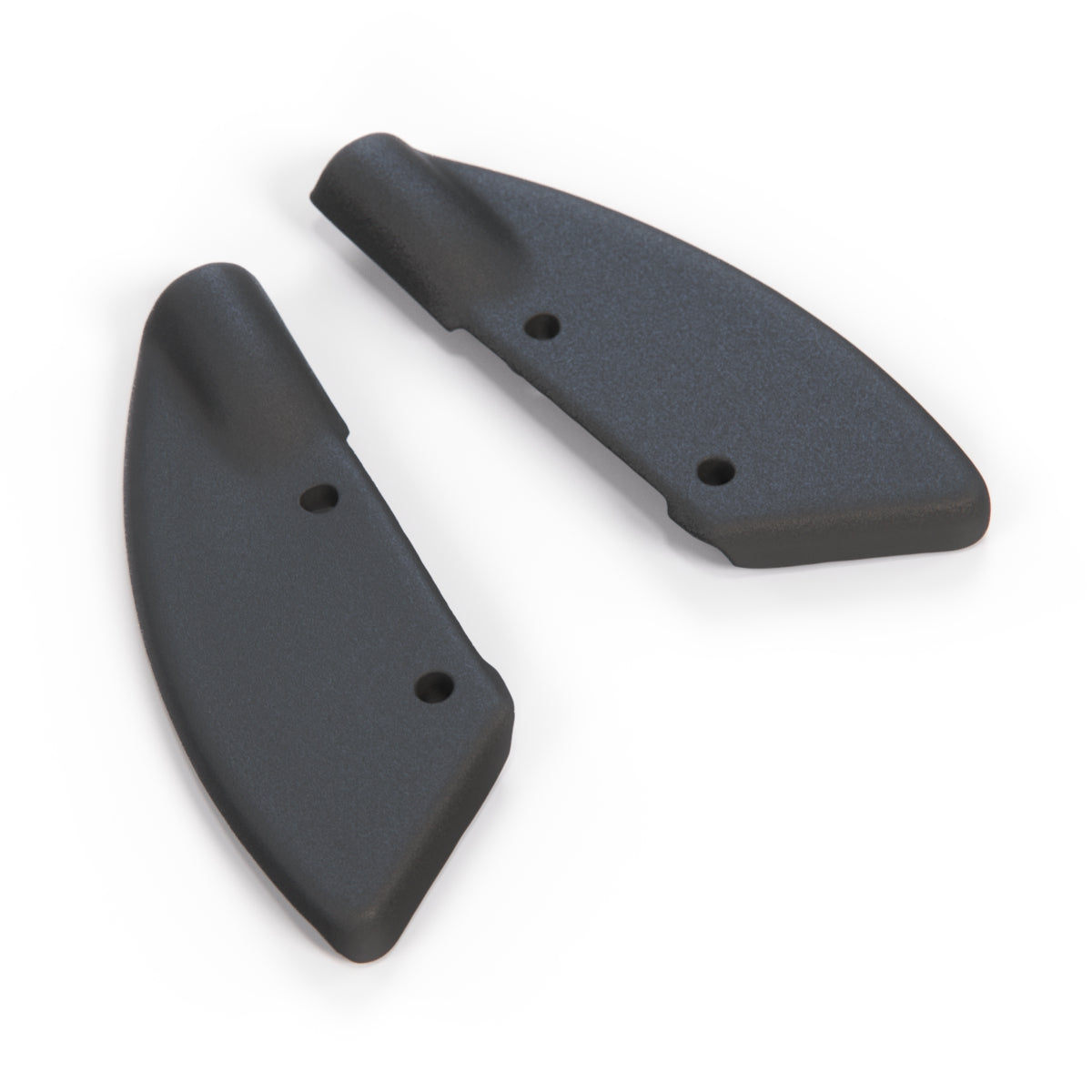 Volkswagen Golf Cabriolet MK1 Convertible Top Boot Fastener Cable Covers Set of 2 Black (155871413A & 155871414A) — view 2