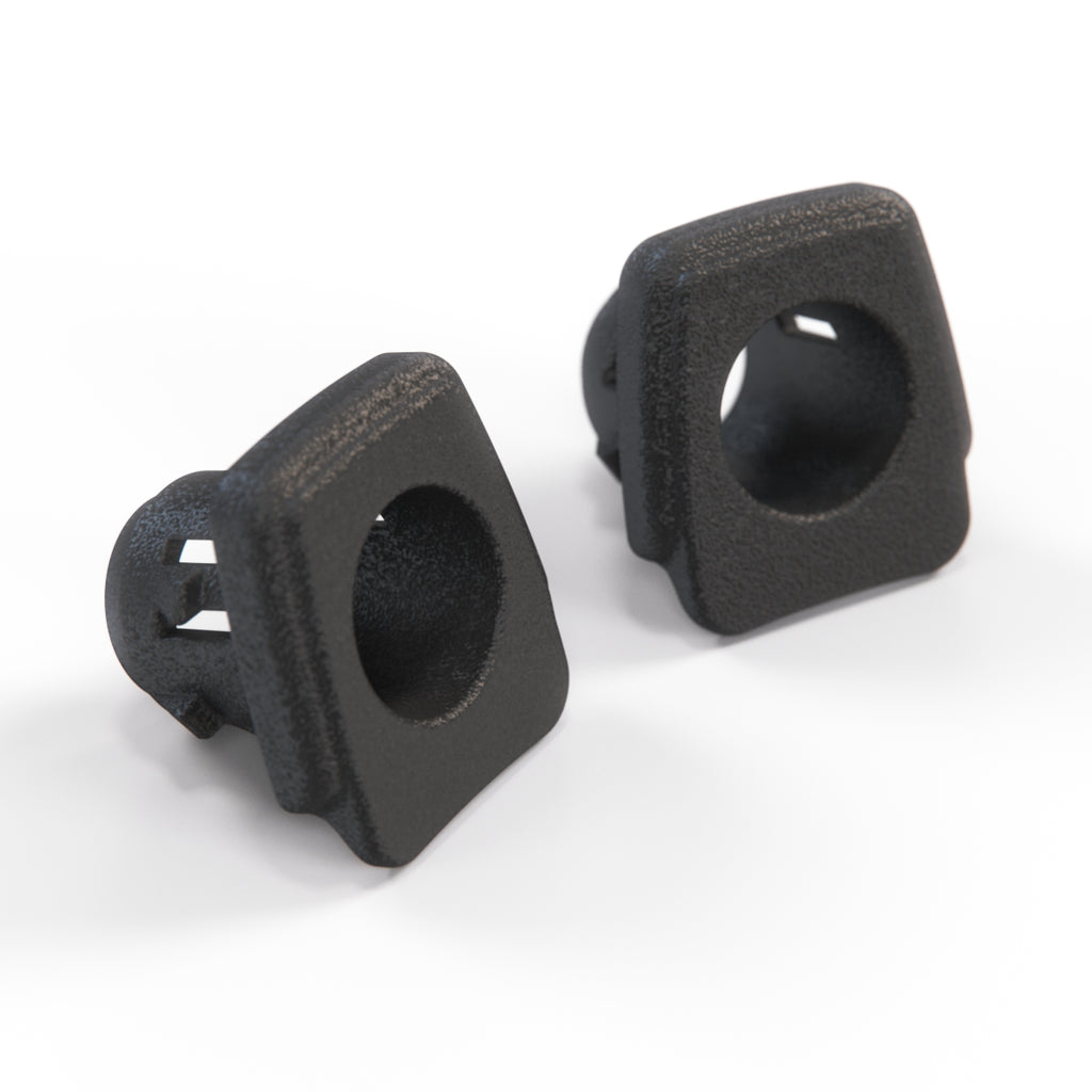 Volkswagen Golf Jetta Door Pin Pull Collar Surround Trim Set of 2 Black