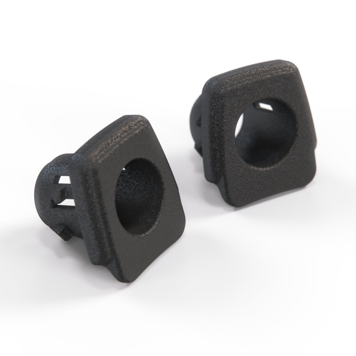 Volkswagen Golf Jetta Door Pin Pull Collar Surround Trim Set of 2 Black