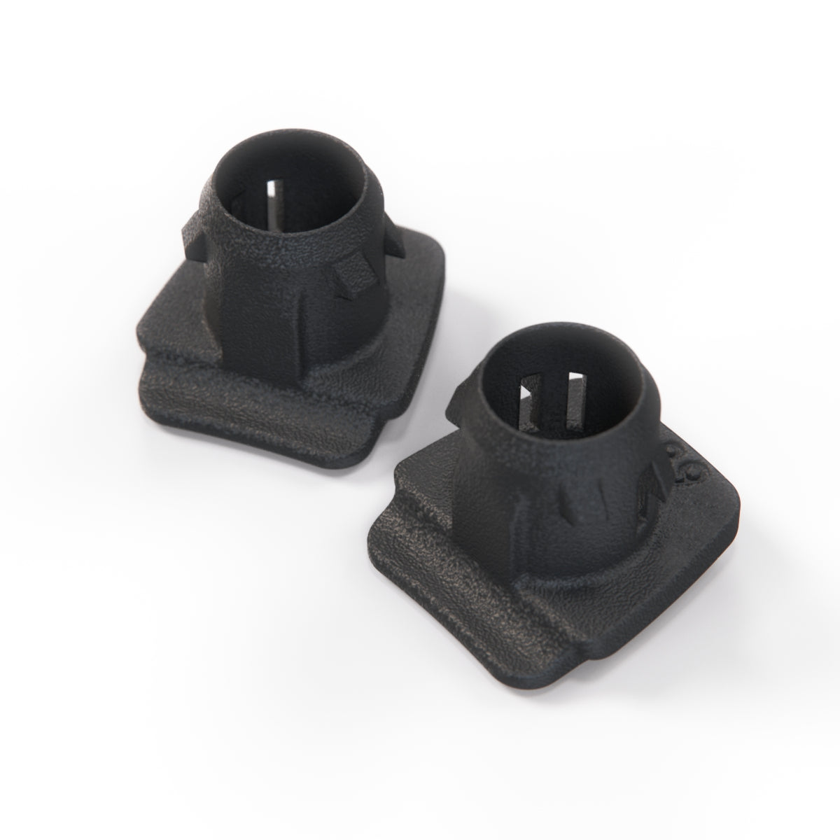 Volkswagen Golf Jetta Door Pin Pull Collar Surround Trim Set of 2 Black — view 3