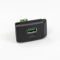 Volkswagen Golf / Jetta Mk2 Centre Console Button Blank with USB Charger Black (191957087)