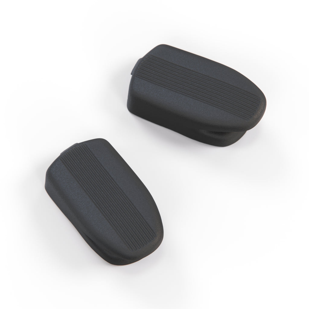 Volkswagen Golf Jetta Type 1 2 3 4 Audi 50 Coat Hook Set of 2 Black (113857637B) — view 2
