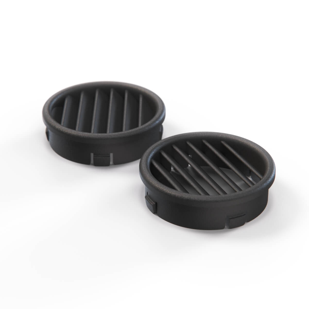 Volkswagen Golf Mk1 Dash Air Vent Grills Pair Set of 2 Black (171819705)