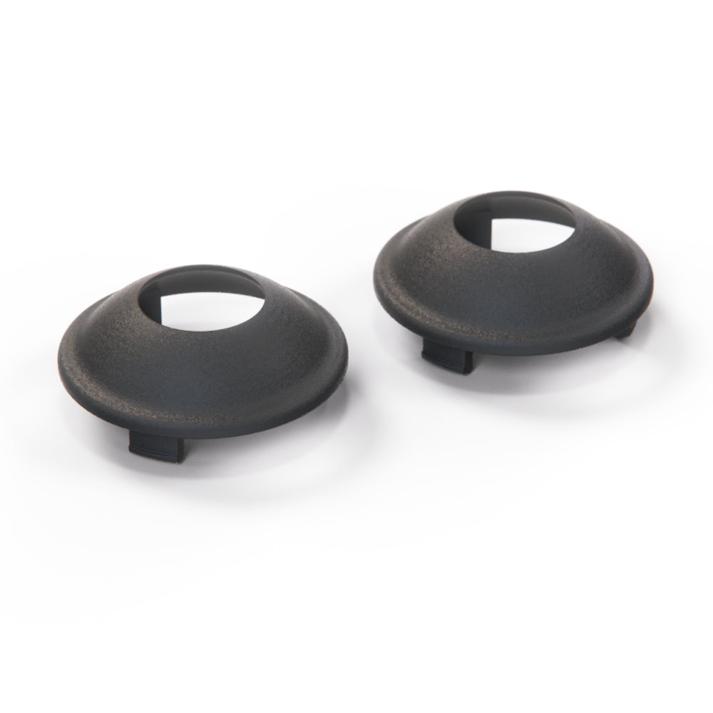 Volkswagen Golf MK1 Mirror Adjuster Trim Cover Set of 2 Black — view 2