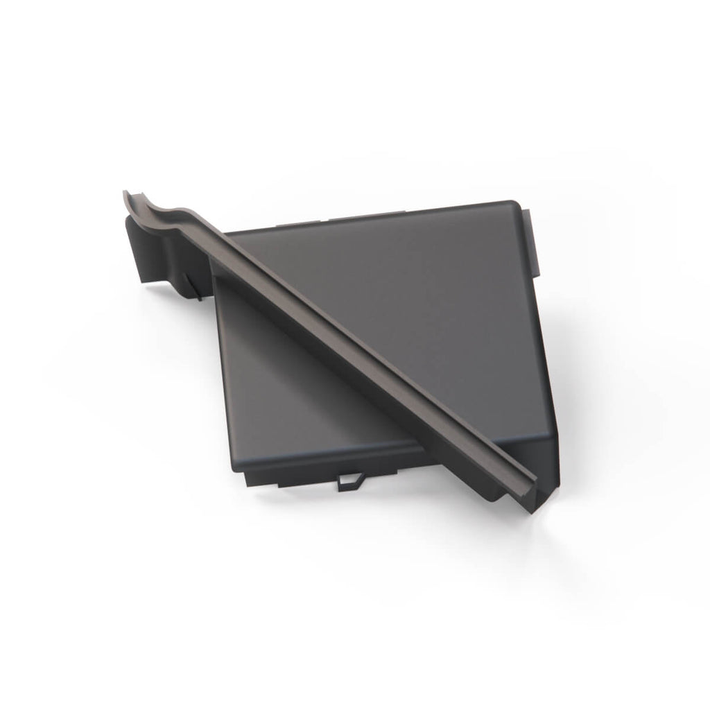 Volkswagen Golf MK2 GTD Battery Cover Intercooler Black (191121329A) — view 2