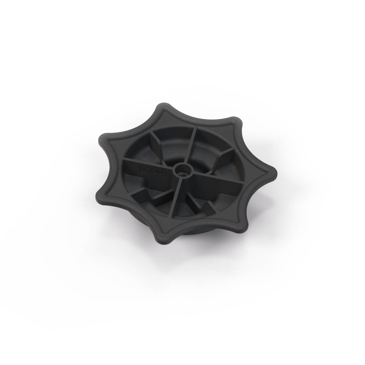 Volkswagen Golf MK2 Screw Mounting Replacement Reserve Wheel Black (861803899B) — view 3