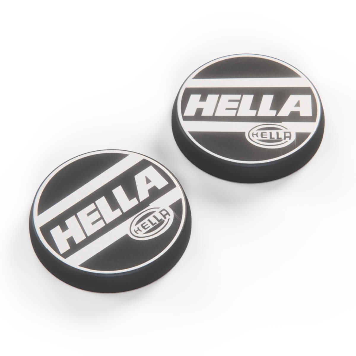 Volkswagen Golf MK3 HELLA Headlight Covers Pair Set of 2 White and Black