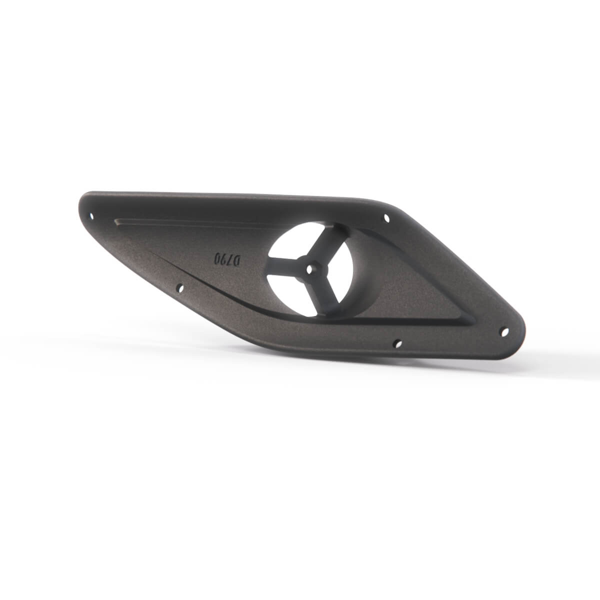 Volkswagen Golf MK7 High Speaker Mounting Bracket LHD Front Pillar Inner Trim Black — view 3