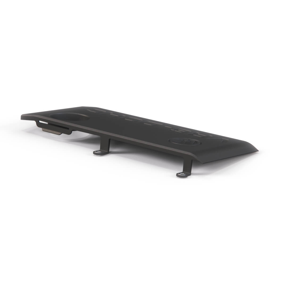 Volkswagen Golf / Passat / Corrado VR6 Top Engine Cover Silver / Black (021133286B) — view 5