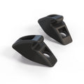 Volkswagen Golf Passat Polo Jetta Sun Visor Clip Hook Hanger Set of 2 Black or White (191857559) — view 5