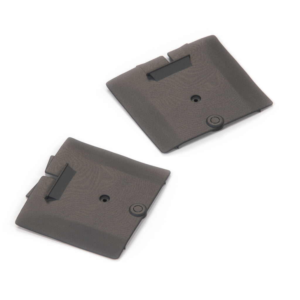 Volkswagen Golf Rabbit Mk1 Convertible Seat Belt Cover Set of 2 Left and Right Black (171857827C)