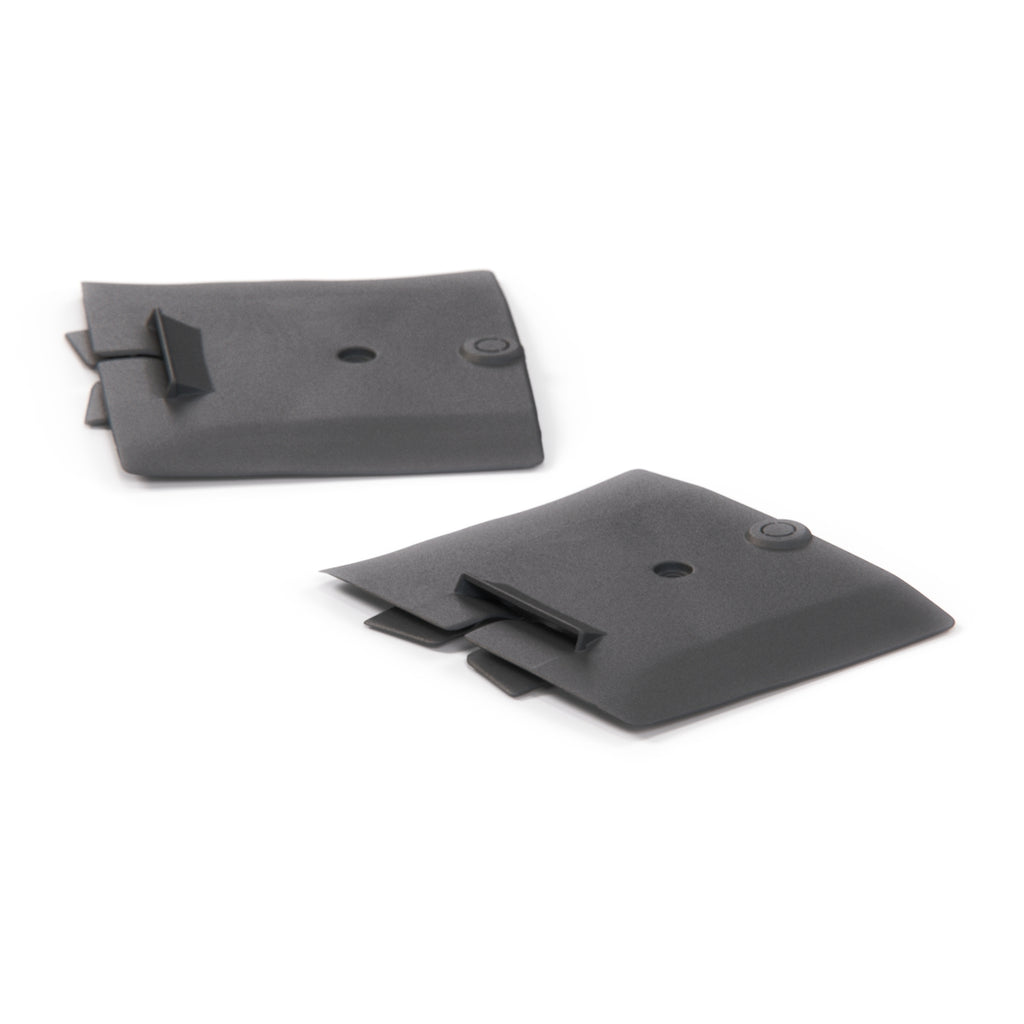 Volkswagen Golf Rabbit Mk1 Convertible Seat Belt Cover Set of 2 Left and Right Black (171857827C) — view 2