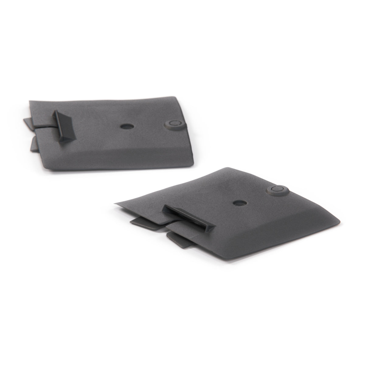Volkswagen Golf Rabbit Mk1 Convertible Seat Belt Cover Set of 2 Left and Right Black (171857827C) — view 2