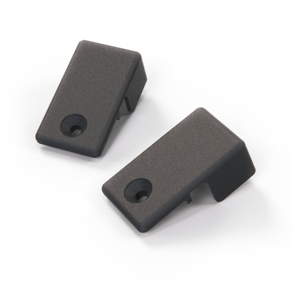 Volkswagen Golf Scirocco Rear Parcel Shelf Trunk Cover Mount Set of 2 Black (171867780)