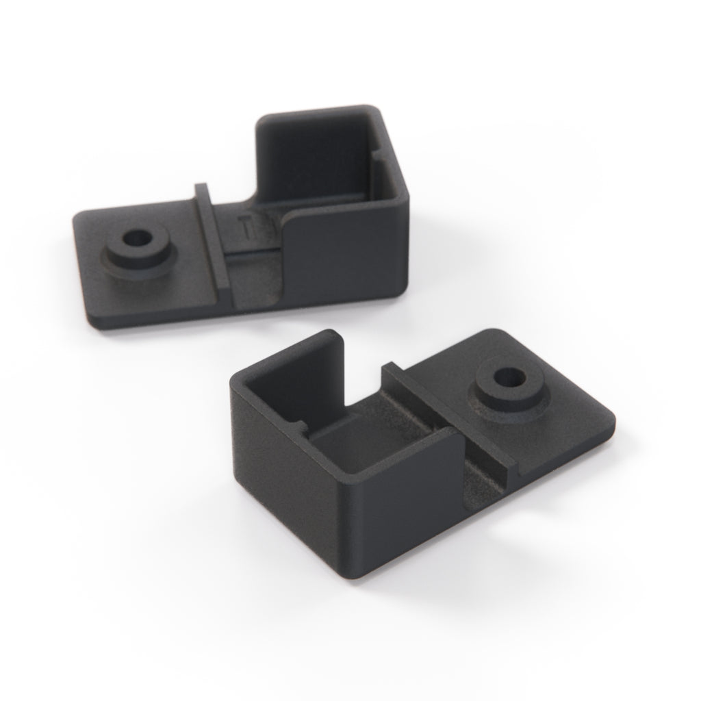 Volkswagen Golf Scirocco Rear Parcel Shelf Trunk Cover Mount Set of 2 Black (171867780) — view 3