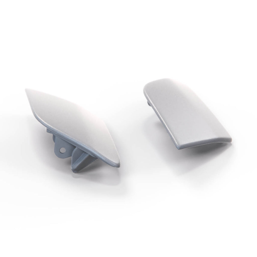 Volkswagen Jetta Golf Headlight Washer Cap Cover Set of 2 Left or Right — view 3