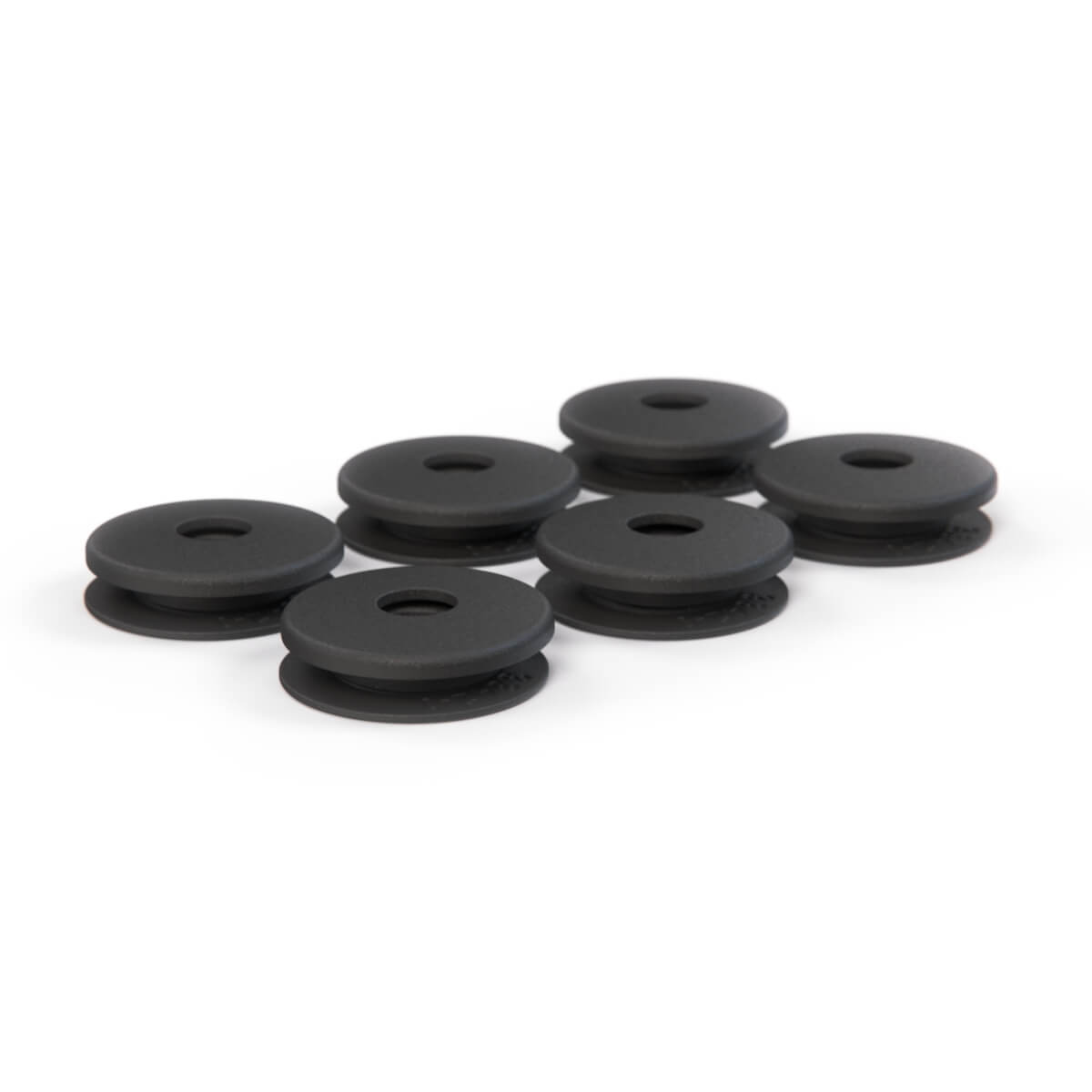 Volkswagen Jetta Golf Mk4 Passat B5 Floor Mat Carpet Retention Clip Set of 6 Black — view 3